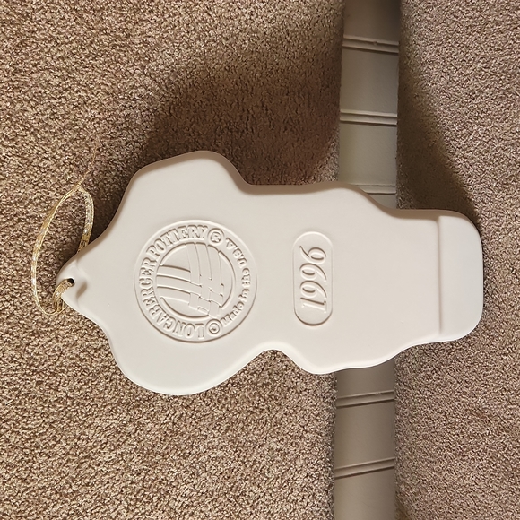 NIB Vintage 1996 Longaberger clay cookie mold Joy Angel CO71 collectable - Picture 3 of 6